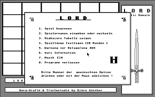 Lord atari screenshot